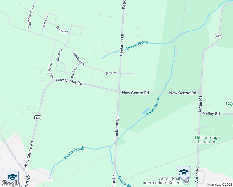 map of restaurants, bars, coffee shops, grocery stores, and more near 466 New Centre Road in Somerset County