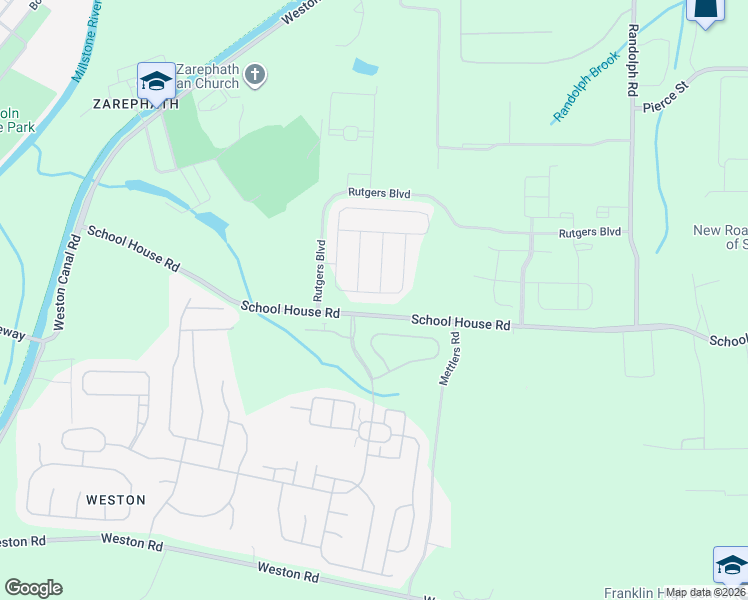 map of restaurants, bars, coffee shops, grocery stores, and more near 103 Willocks Circle in Franklin Township