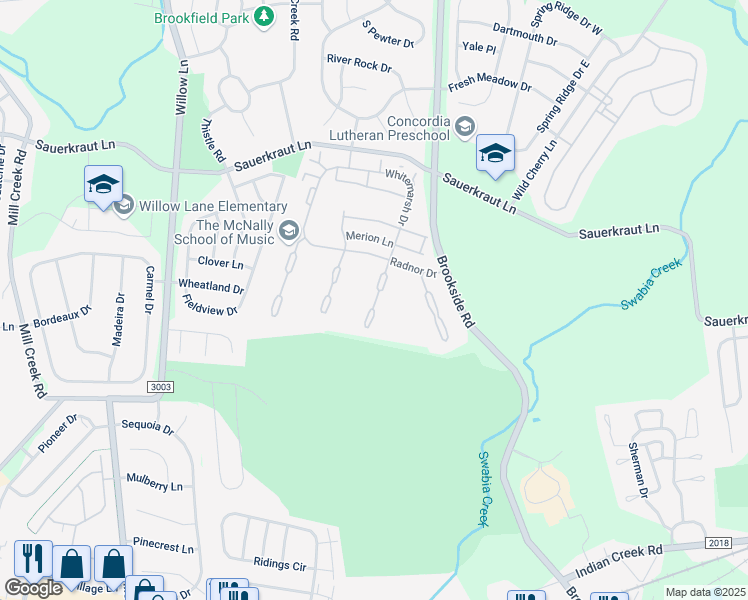 map of restaurants, bars, coffee shops, grocery stores, and more near 2834 Whitemarsh Place in Macungie