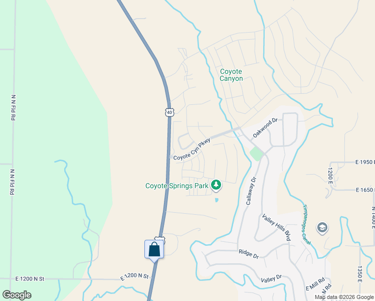 map of restaurants, bars, coffee shops, grocery stores, and more near 1927 North Anderson Pass Loop in Heber City