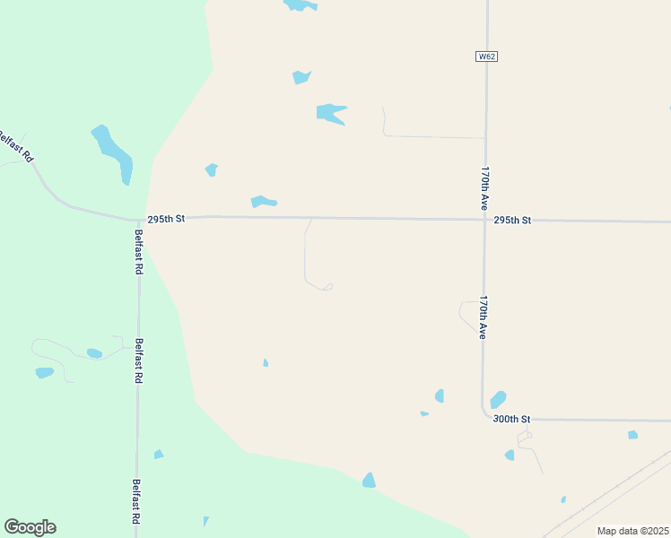 map of restaurants, bars, coffee shops, grocery stores, and more near 1650 295th Street in Argyle