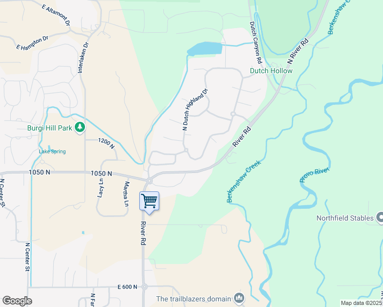 map of restaurants, bars, coffee shops, grocery stores, and more near 1123 Dutch Fields Parkway in Midway