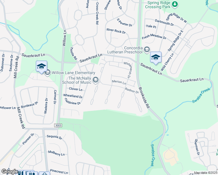 map of restaurants, bars, coffee shops, grocery stores, and more near 2756 Springhaven Place in Macungie