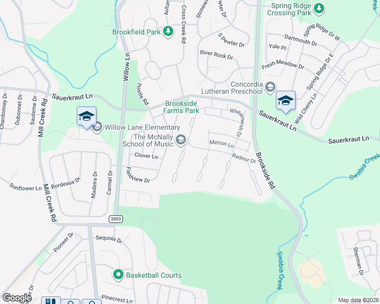 map of restaurants, bars, coffee shops, grocery stores, and more near 2731 Rolling Green Place in Macungie