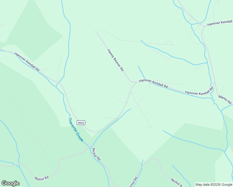 map of restaurants, bars, coffee shops, grocery stores, and more near 512 Hanover Kendall Road in Hookstown