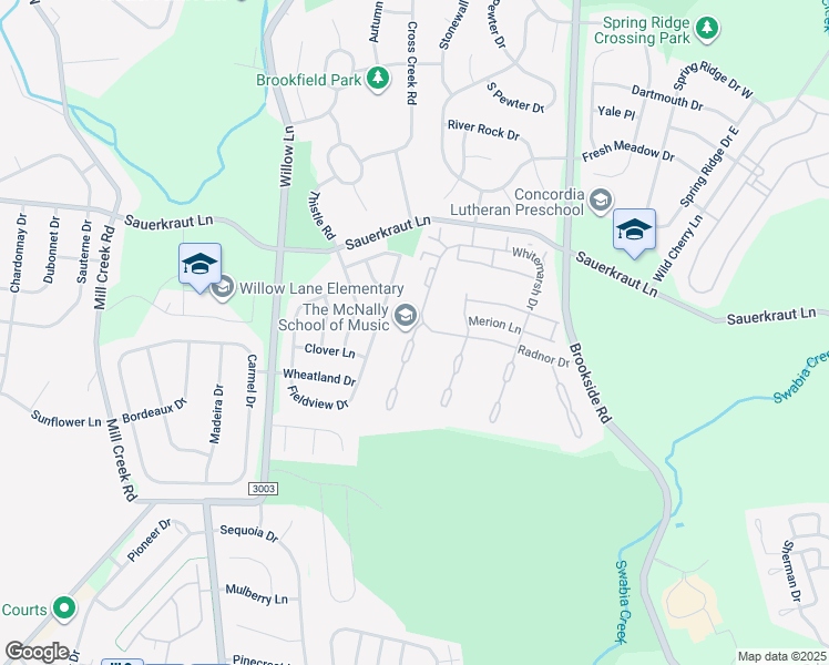 map of restaurants, bars, coffee shops, grocery stores, and more near 2663 Rolling Green Drive in Macungie