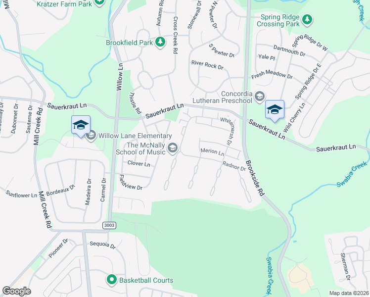 map of restaurants, bars, coffee shops, grocery stores, and more near 2731 Rolling Green Place in Macungie