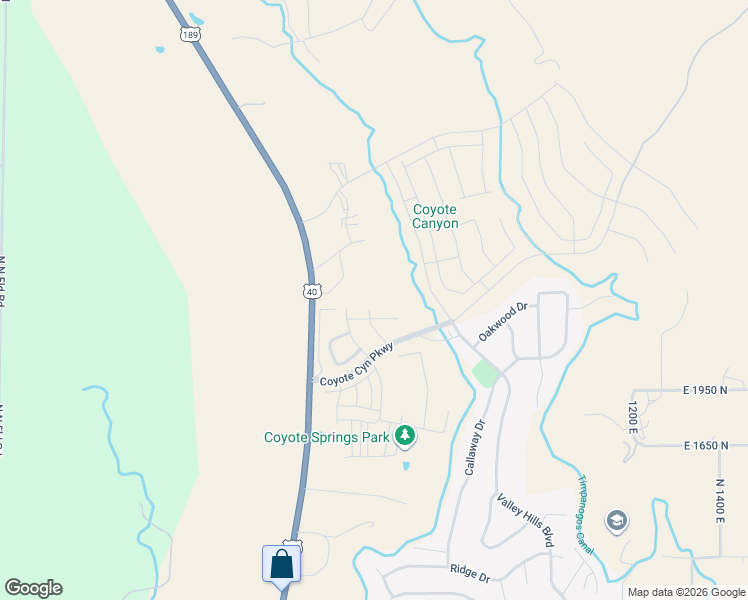 map of restaurants, bars, coffee shops, grocery stores, and more near 256 East Sadie Court in Heber City