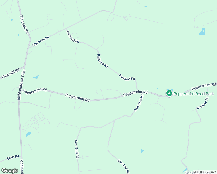 map of restaurants, bars, coffee shops, grocery stores, and more near 1609 Peppermint Road in Coopersburg