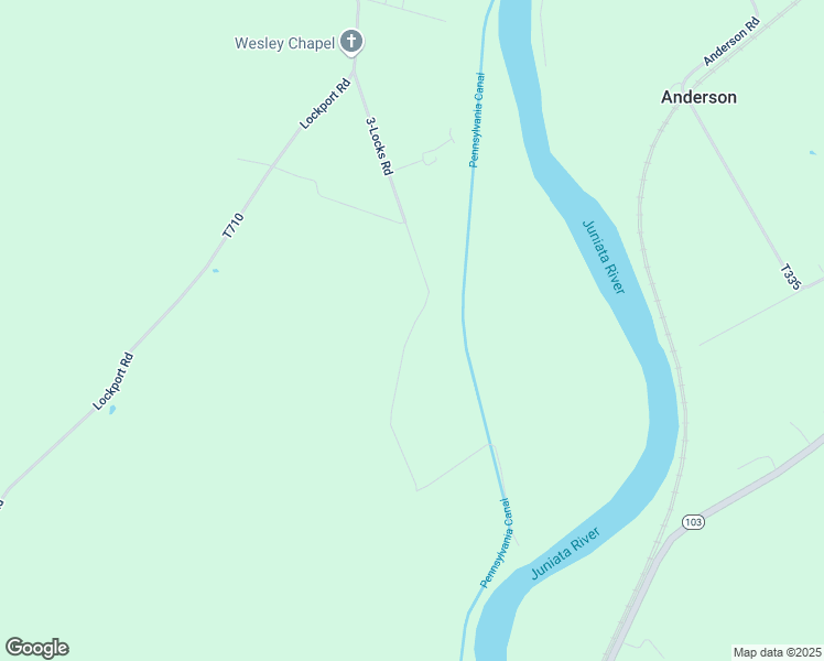 map of restaurants, bars, coffee shops, grocery stores, and more near 255 3-Locks Road in Lewistown