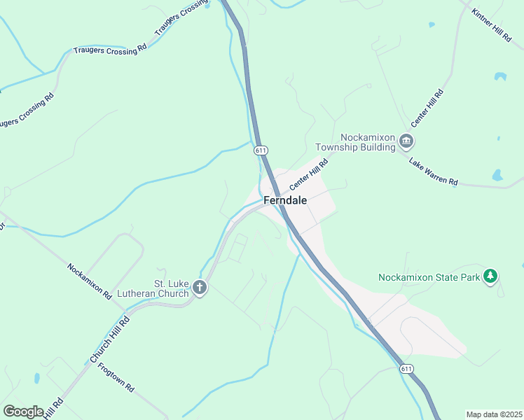 map of restaurants, bars, coffee shops, grocery stores, and more near 538 Church Hill Road in Ferndale