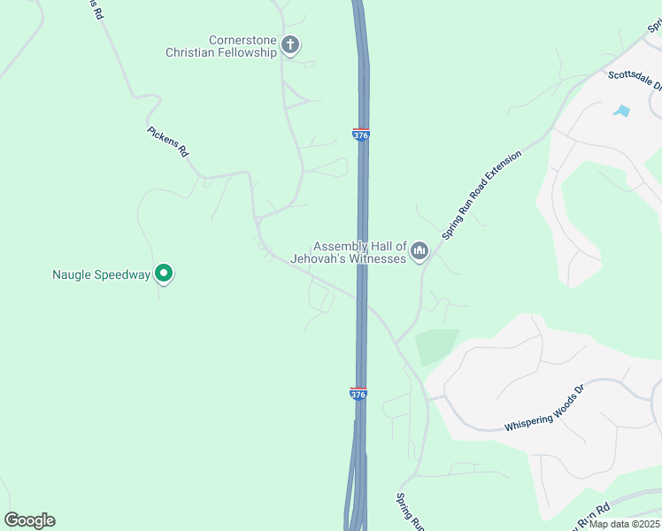 map of restaurants, bars, coffee shops, grocery stores, and more near 66 Economy Grade Road in Coraopolis