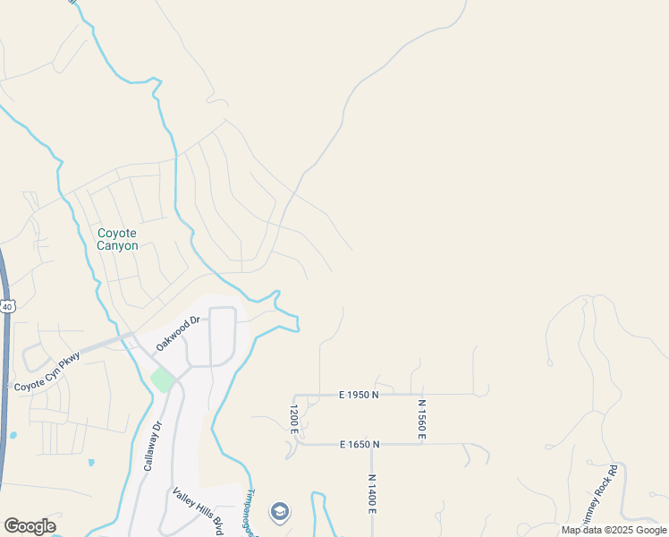 map of restaurants, bars, coffee shops, grocery stores, and more near 1315 East Wildflower Circle in Heber City