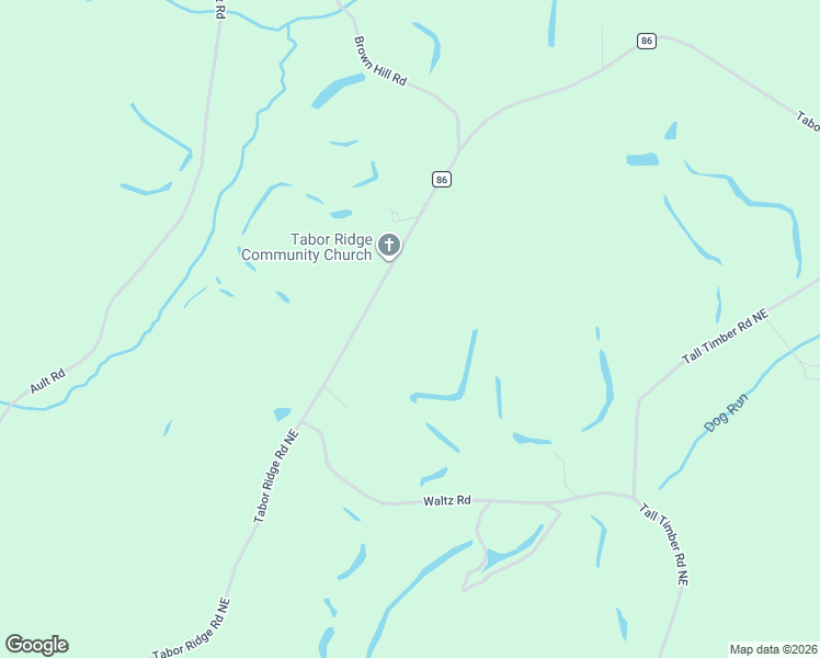 map of restaurants, bars, coffee shops, grocery stores, and more near 3351 Tabor Ridge Road Northeast in Mineral City