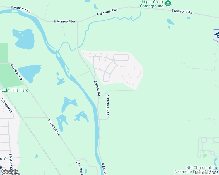 map of restaurants, bars, coffee shops, grocery stores, and more near 2619 Ptarmigan Road in Marion
