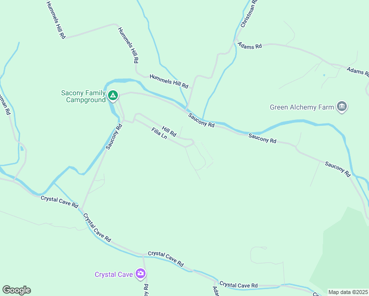 map of restaurants, bars, coffee shops, grocery stores, and more near 300 Hill Road in Kutztown