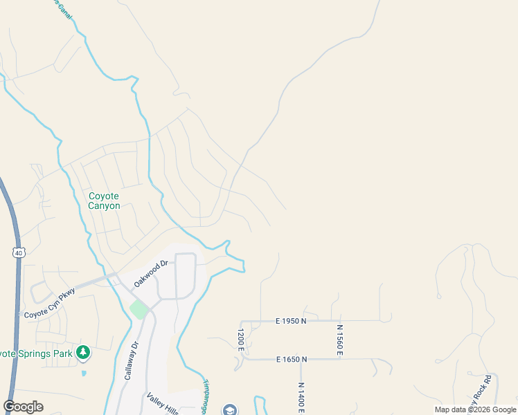 map of restaurants, bars, coffee shops, grocery stores, and more near 1259 East Wildflower Circle in Heber City