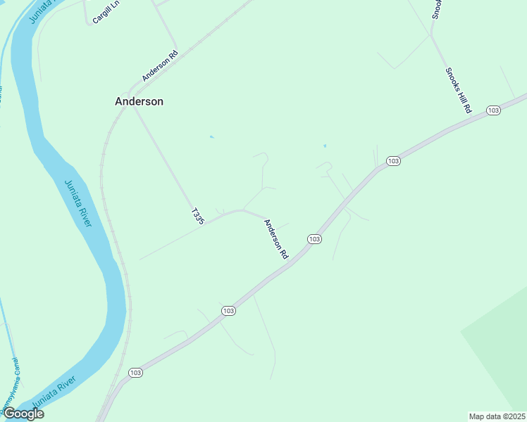 map of restaurants, bars, coffee shops, grocery stores, and more near 87 Anderson Road in Lewistown