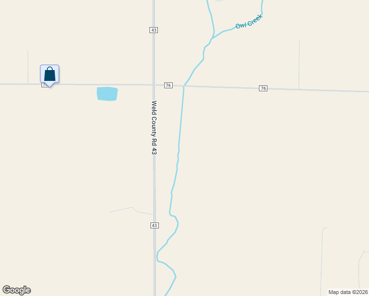 map of restaurants, bars, coffee shops, grocery stores, and more near 21150 County Road 76 in Eaton