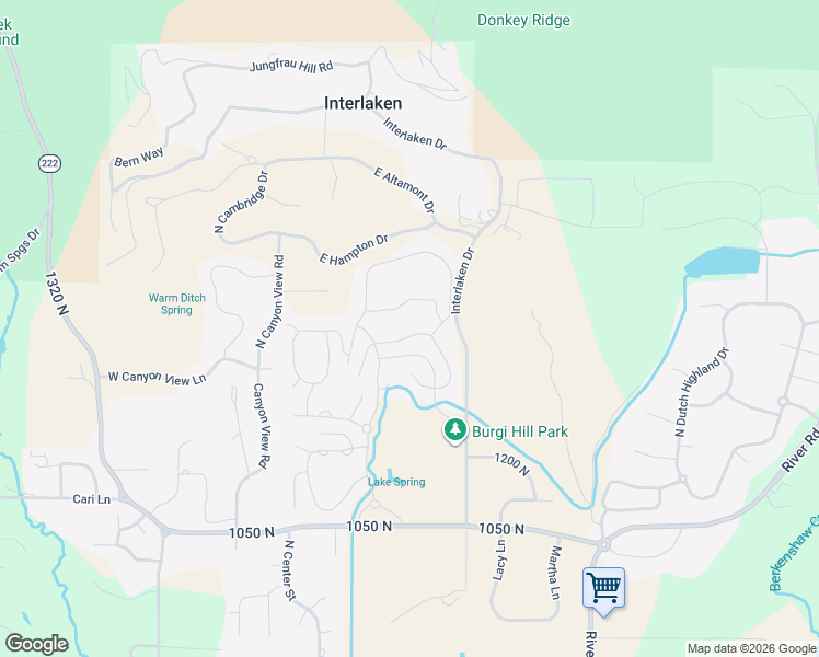 map of restaurants, bars, coffee shops, grocery stores, and more near 123 Versailles Way in Midway