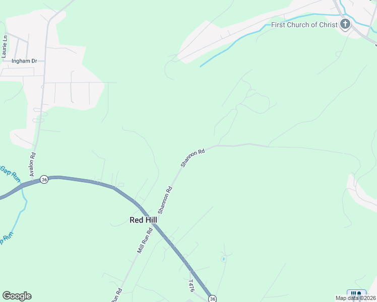 map of restaurants, bars, coffee shops, grocery stores, and more near Shannon Road in Altoona