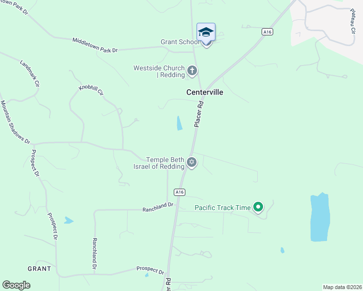 map of restaurants, bars, coffee shops, grocery stores, and more near 8544 Placer Road in Redding