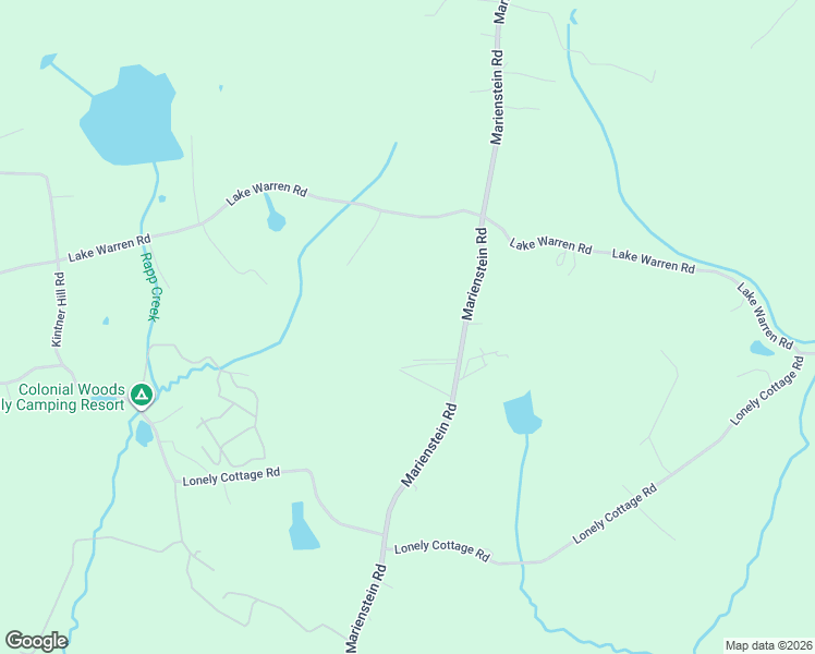 map of restaurants, bars, coffee shops, grocery stores, and more near 601 Marienstein Road in Upper Black Eddy