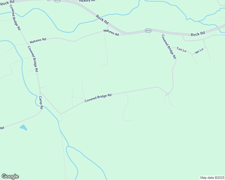 map of restaurants, bars, coffee shops, grocery stores, and more near 257 Covered Bridge Road in Pine Grove