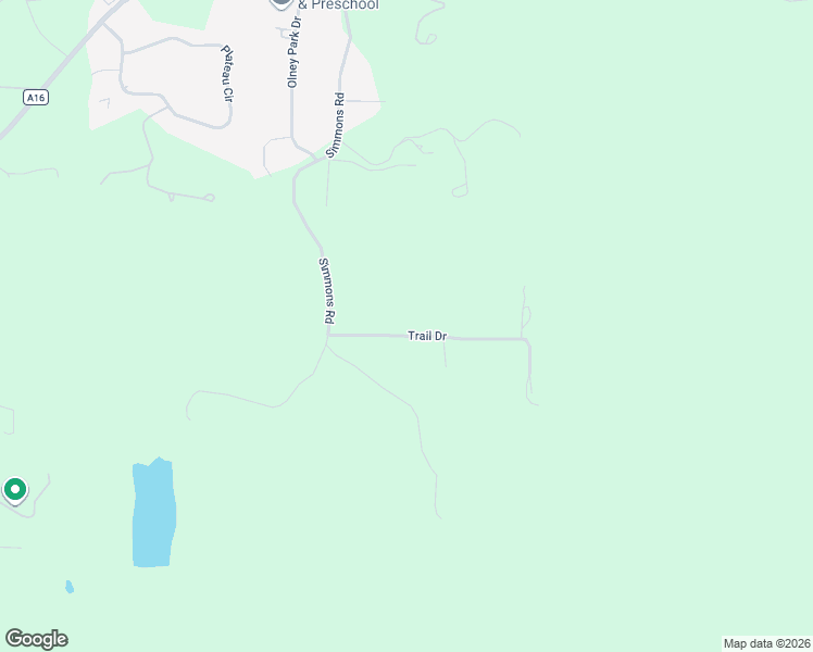 map of restaurants, bars, coffee shops, grocery stores, and more near 16352 Trail Drive in Redding