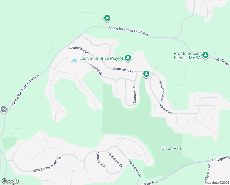 map of restaurants, bars, coffee shops, grocery stores, and more near 311 Macnab Drive in Allegheny County