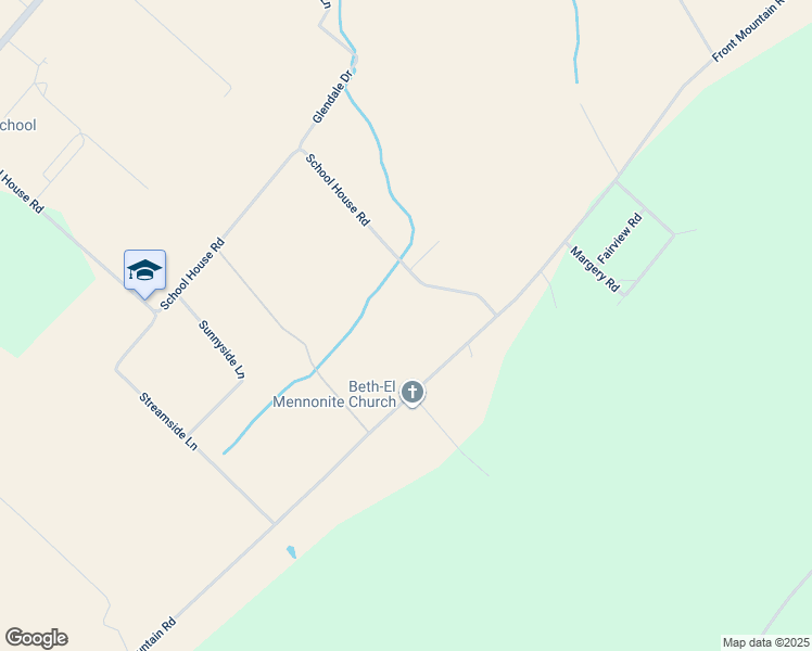 map of restaurants, bars, coffee shops, grocery stores, and more near 720 School House Road in Belleville