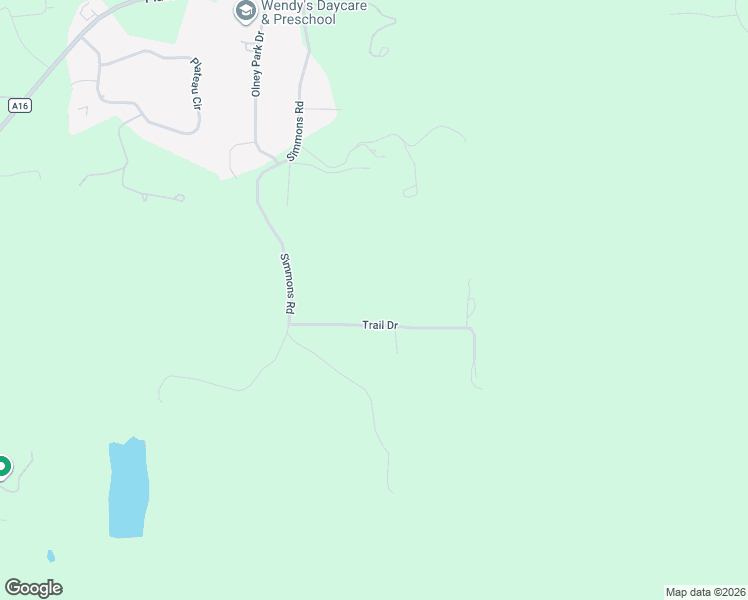 map of restaurants, bars, coffee shops, grocery stores, and more near 16352 Trail Drive in Redding