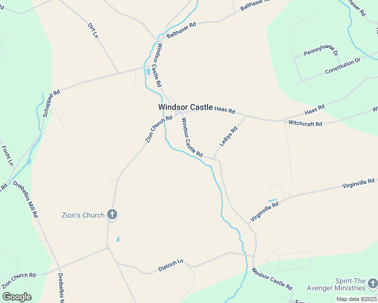 map of restaurants, bars, coffee shops, grocery stores, and more near 1329 Windsor Castle Road in Hamburg