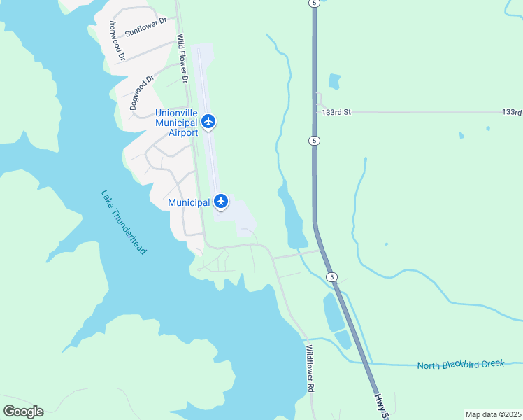 map of restaurants, bars, coffee shops, grocery stores, and more near 13646 Airport in Unionville