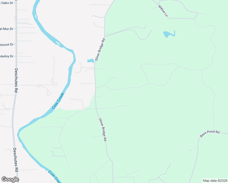 map of restaurants, bars, coffee shops, grocery stores, and more near 8515 Silver Bridge Road in Palo Cedro