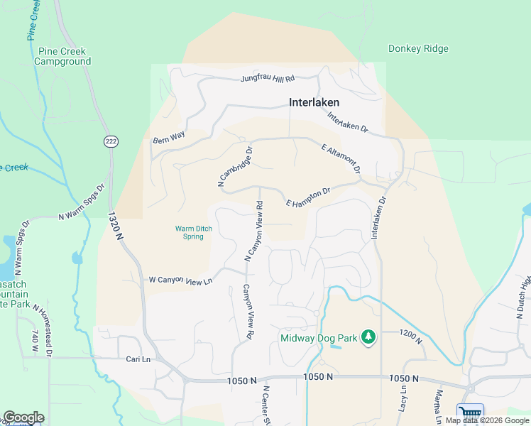 map of restaurants, bars, coffee shops, grocery stores, and more near 84 Leman Drive in Midway