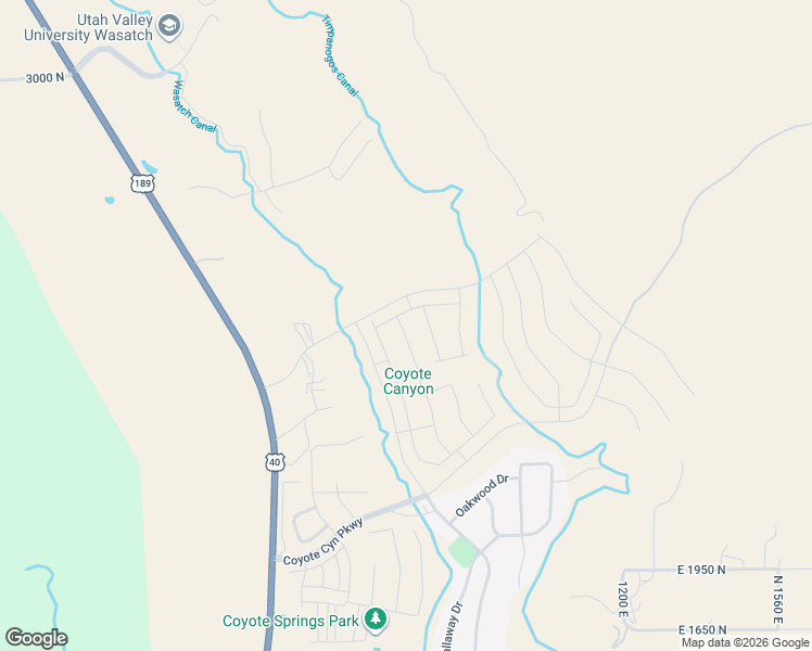 map of restaurants, bars, coffee shops, grocery stores, and more near 2394 North Paradise Flat Lane in Heber City