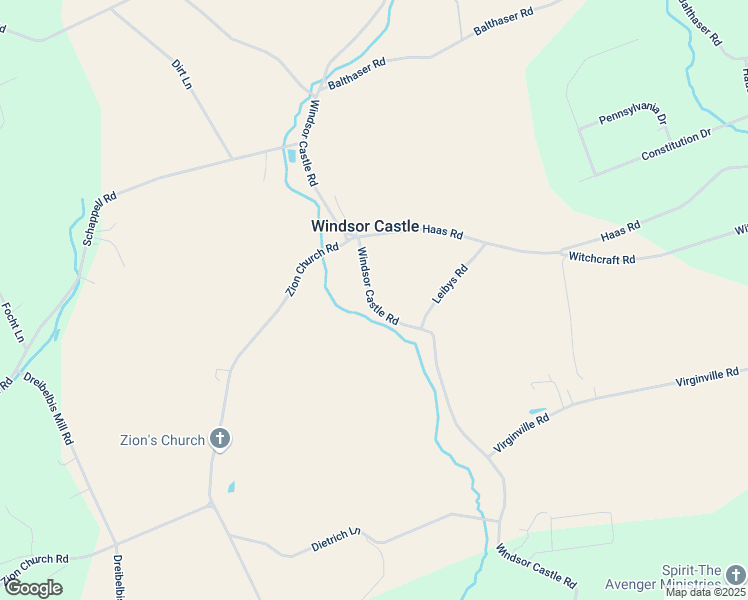 map of restaurants, bars, coffee shops, grocery stores, and more near 1329 Windsor Castle Road in Hamburg