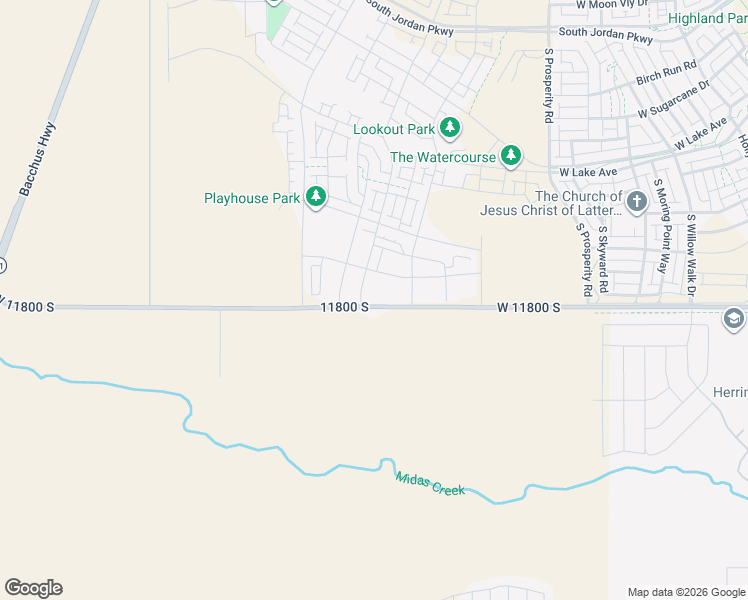 map of restaurants, bars, coffee shops, grocery stores, and more near 11800 South in South Jordan