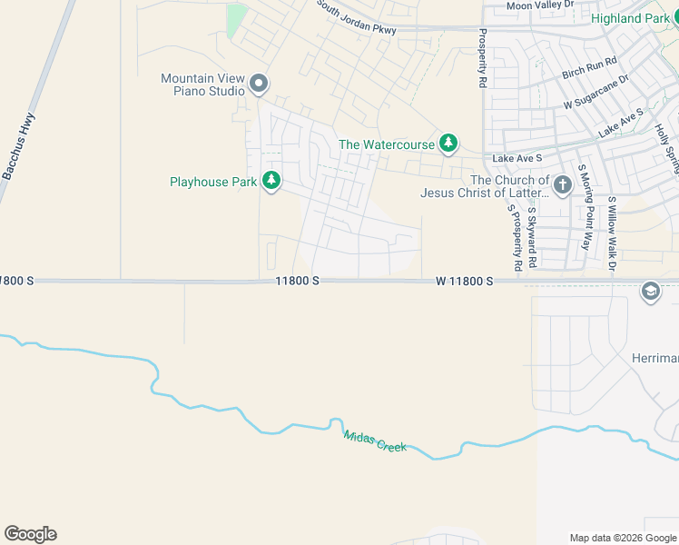 map of restaurants, bars, coffee shops, grocery stores, and more near 6782 West 11800 South in South Jordan