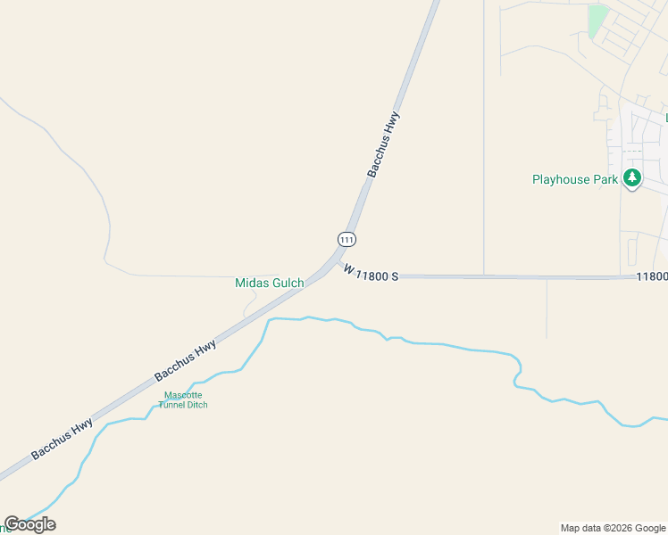 map of restaurants, bars, coffee shops, grocery stores, and more near 11702 Bacchus Highway in Herriman