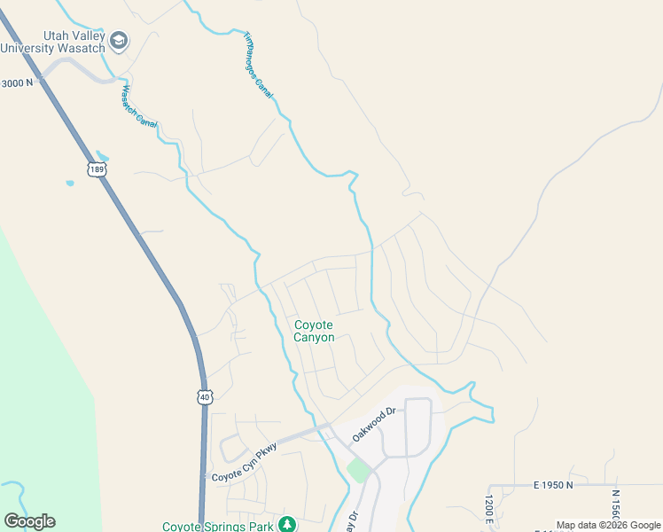 map of restaurants, bars, coffee shops, grocery stores, and more near 521 East Rimrock Lane in Heber City