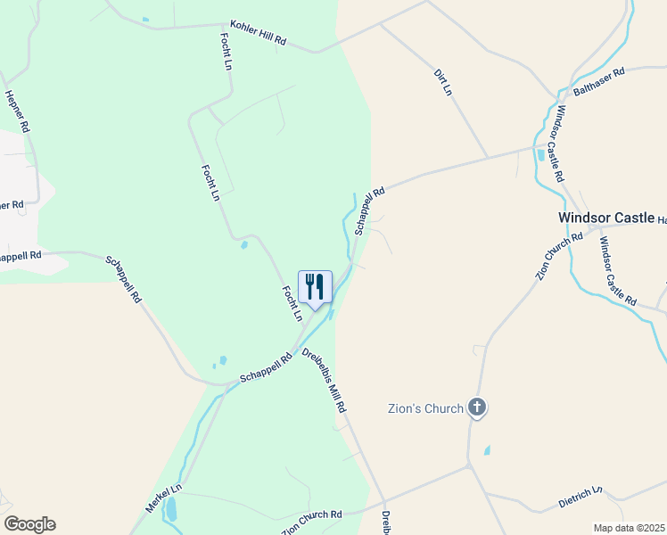 map of restaurants, bars, coffee shops, grocery stores, and more near 294 Schappell Road in Hamburg