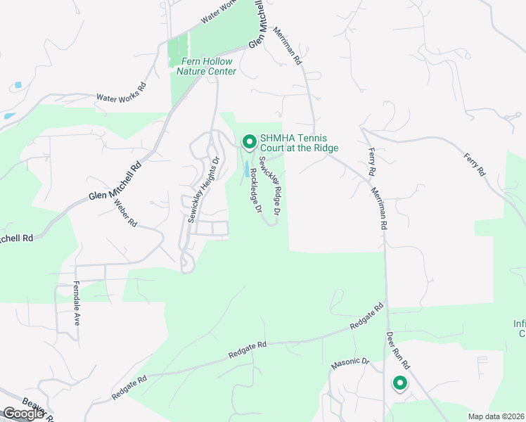 map of restaurants, bars, coffee shops, grocery stores, and more near 404 Rockledge Dr in Sewickley