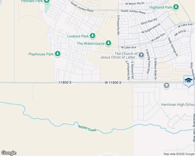 map of restaurants, bars, coffee shops, grocery stores, and more near 6602 11800 South in South Jordan