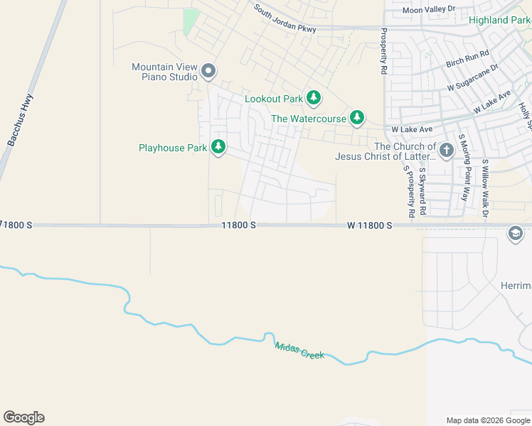 map of restaurants, bars, coffee shops, grocery stores, and more near 11800 South in South Jordan
