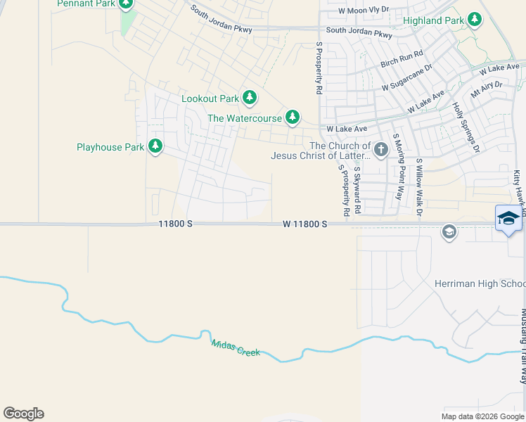 map of restaurants, bars, coffee shops, grocery stores, and more near 6602 11800 South in South Jordan
