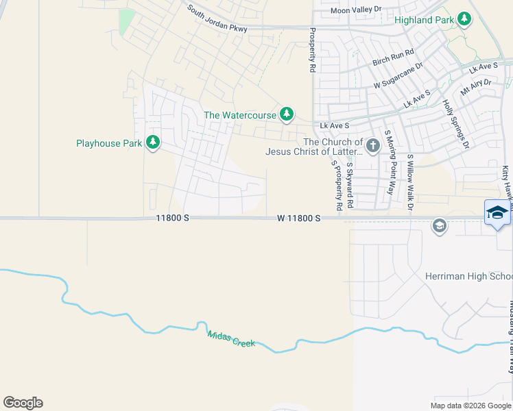 map of restaurants, bars, coffee shops, grocery stores, and more near 6647 West Skip Rock Road in South Jordan