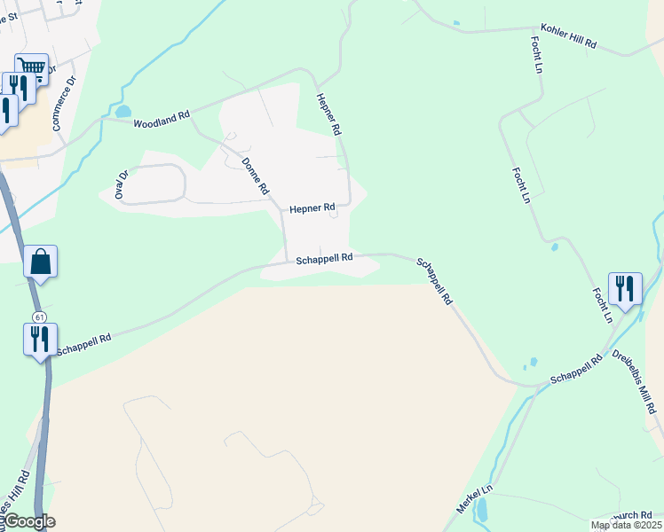 map of restaurants, bars, coffee shops, grocery stores, and more near 783 Schappell Rd in Hamburg