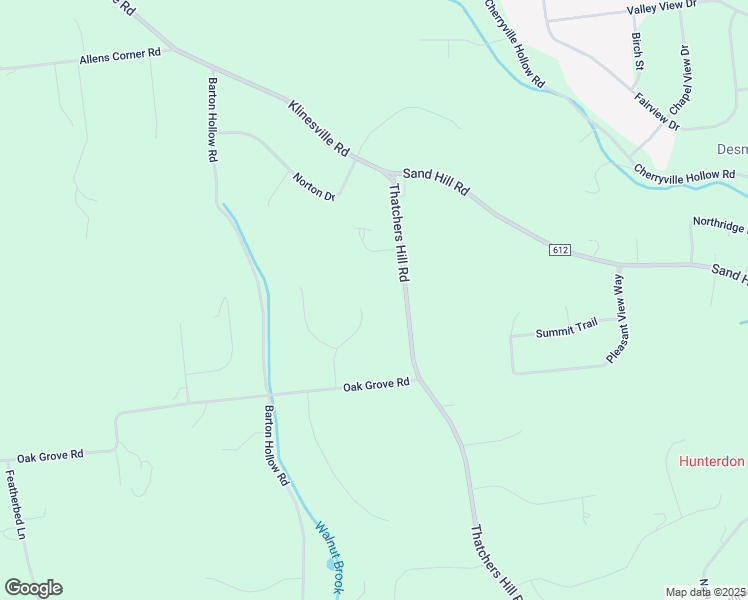 map of restaurants, bars, coffee shops, grocery stores, and more near 12 Round Hill Court in Flemington